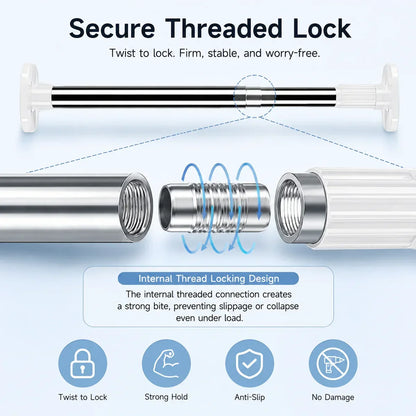 ✨Limited-time 50% off adjustable rod without drilling