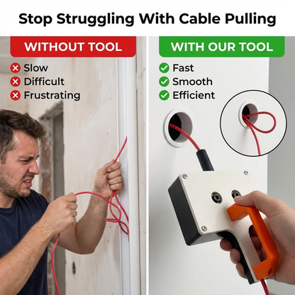 Hot-Sell🔥Efficient cable pulling tool – The ultimate solution for easy wiring