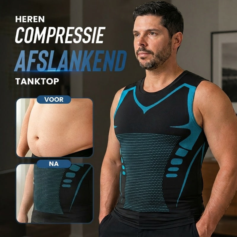 🥳2026 HOT SALE🥳💞50K+ SOLD!💥🎉 Vormgevend vest – Compressie en verkoeling – Mouwloos, vormgevend – Onzichtbare pasvorm 🕶️