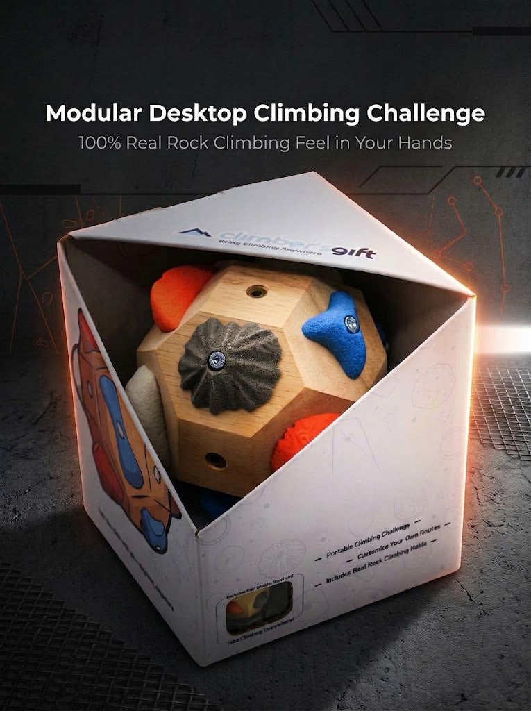 2026 Rock-climbing ball – Portable Finger Climbing Challenge Game for Grip Strength, Dexterity & Climbing Skills
