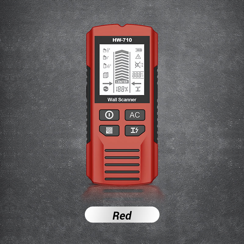 🔥53% off single purchases! Additional discounts for multiple purchases! 🔥 German-engineered 5-in-1 wall detector: One-click access to internal pipes and steel reinforcement within walls.