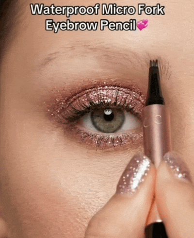 🔥Newest 2026 Eyebrow Pencil | 50% OFF Today🖌️ Waterproof Micro-Fork Brow Pencil – Natural Hair-Like Brows