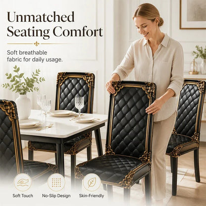 📢📢 Buy 3, get 3 free!! ⏰ Washable, stretchy chair cover – Snug-fitting, durable, and easy to clean ✨
