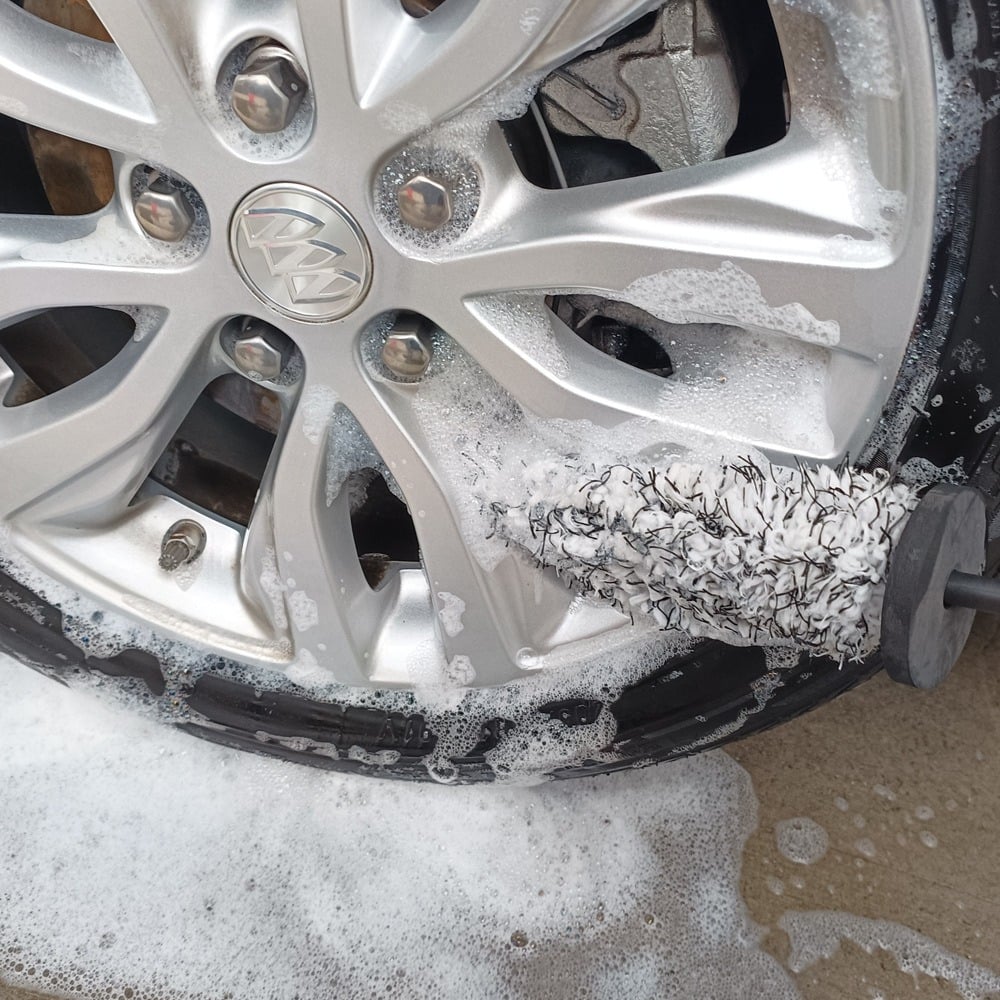 ☀️Recommended Car Dealerships for 2026☀️V+ Wheel Barrel Brush, Cleaning Brush for Wheels, 1 Pack