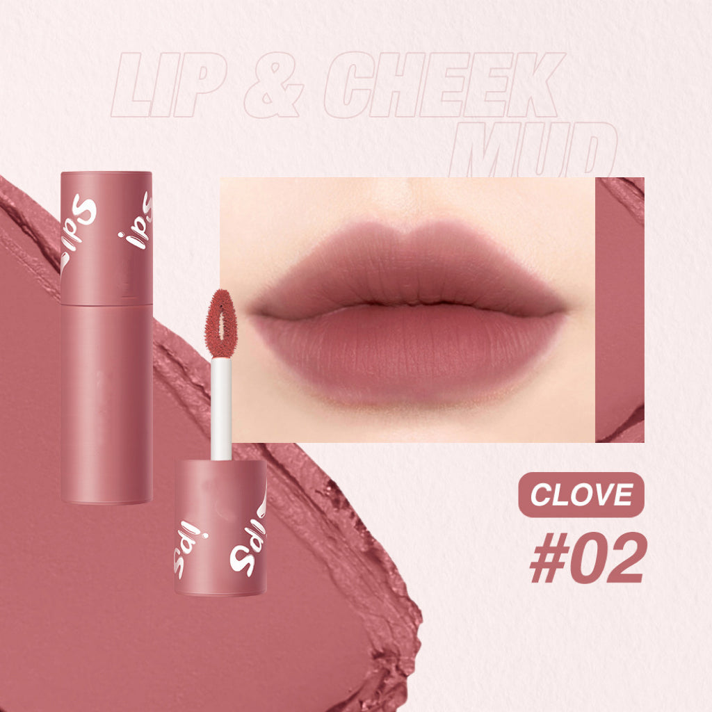 💄Matte 2-in-1 Lip & Cheek Tint – Airy Lip Glaze – Non-Transfer Lip Color