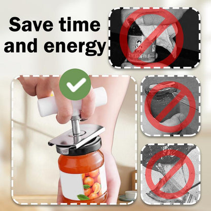 50% Off！🍯 Effortless Jar Opening  – ✨ Anti-Slip Grip Jar Opener – For Comfortable, Easy Use Every Time