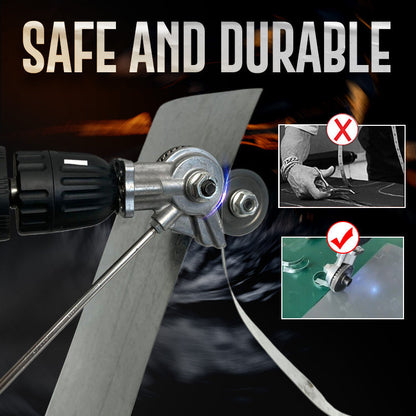 🛡️⚙️ FLASH SALE: 50% OFF! 🔩 Electric Drill Plate Cutter – Precise, Light, Safe Metal Gear Cutter for Daily Use ✂️✨🎯