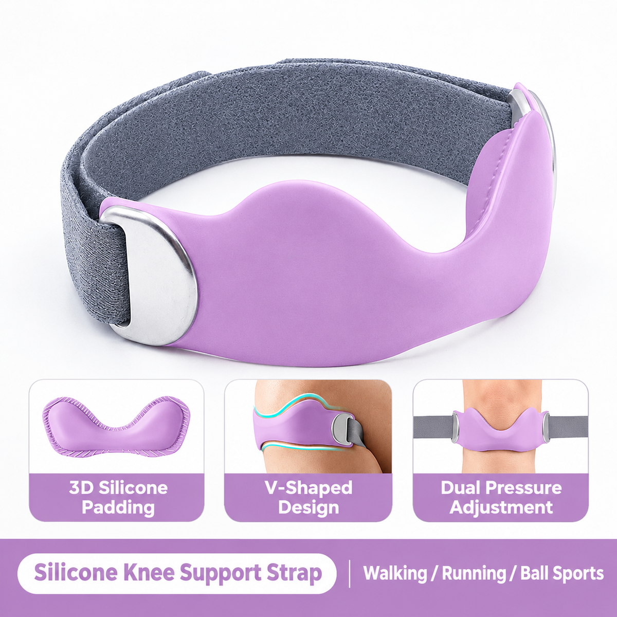 ⏳Buy one get one free for a limited time⏰ - Shock-absorbing patellar brace💥🦵