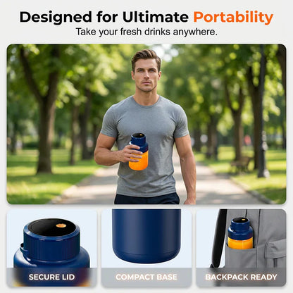 ⏳【Limited Offer】50% OFF ! 1300ml High-Capacity Portable Blender 🍹