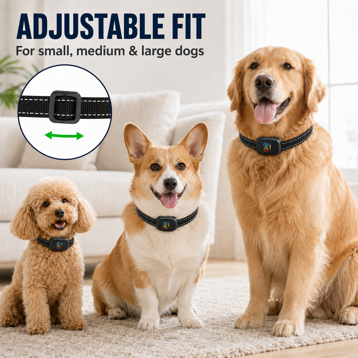 🔥 LIMITED-TIME 50% OFF! 🐶Smart Anti-Bark Collar for Dogs