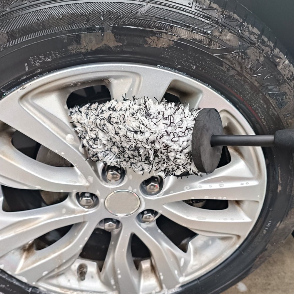☀️Recommended Car Dealerships for 2026☀️V+ Wheel Barrel Brush, Cleaning Brush for Wheels, 1 Pack