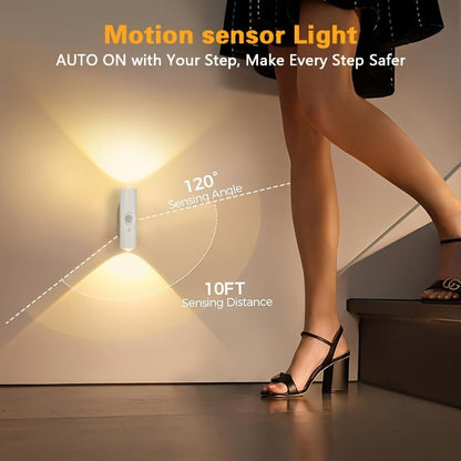 🎁LAST WEEK SPECIAL PRICE !!⏳Rechargeable Smart LED Motion Sensor Ambient Light