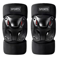 Two-piece knee pad set