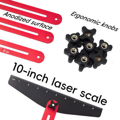 🛠️ Half-Price Offer ⚙ Aluminum Alloy Stair Tread Template Tool