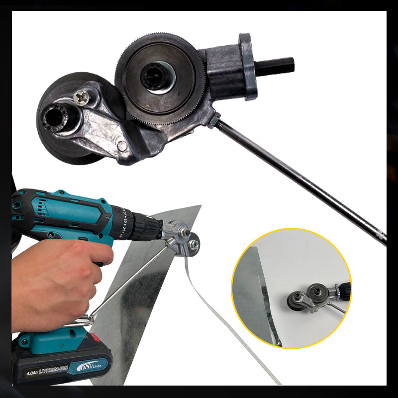 🛡️⚙️ FLASH SALE: 50% OFF! 🔩 Electric Drill Plate Cutter – Precise, Light, Safe Metal Gear Cutter for Daily Use ✂️✨🎯