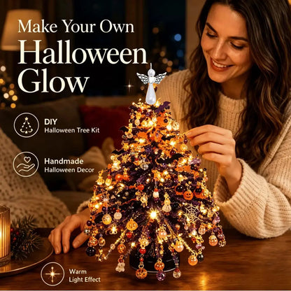 🎁 DIY Beaded Christmas Tree – Complete Craft Kit for Festive Holiday Décor & Gifting