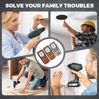 🔥53% off single purchases! Additional discounts for multiple purchases! 🔥 German-engineered 5-in-1 wall detector: One-click access to internal pipes and steel reinforcement within walls.