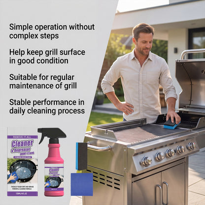 Buy 1 get 1 free 🔥High-performance spray against stubborn barbecue grease