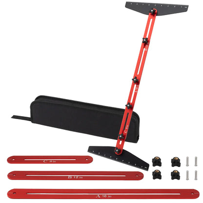 🛠️ Half-Price Offer ⚙ Aluminum Alloy Stair Tread Template Tool