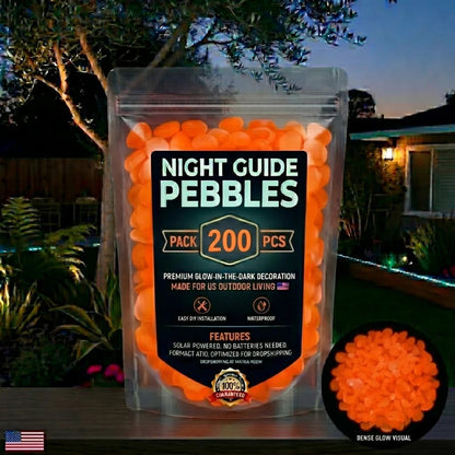 💥50%OFF💥🌈Colorful Glow-in-the-Dark Garden Stones