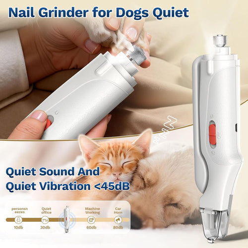 🔥  50%OFF 🔥🐱🐕LED Light Pet Nail Clippers - 5X Magnification⚡