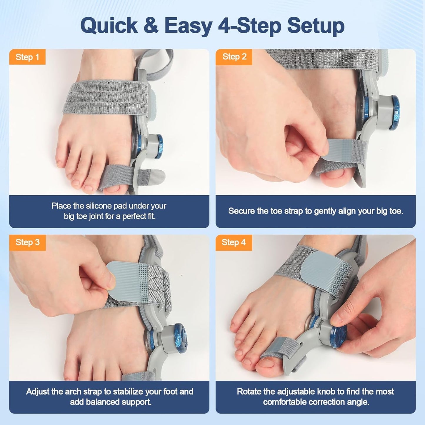 🔥50% OFF🔥Top Podiatrist: "The Real Reason Your BunionsKeep Getting Worse (And How to Finally Stop It)"