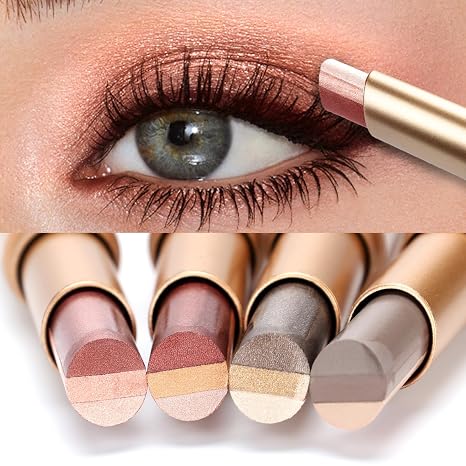 🔥2026 Hot Sale 🔥Waterproof Gradient Shimmer Eye-Shadow Stick-Apply eye makeup in 3 seconds.