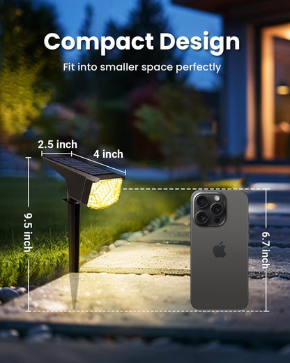 🔥2026🔥 HOT Sale🔥⏰50% off🔥 Dual-Mode Solar Landscape Spotlights