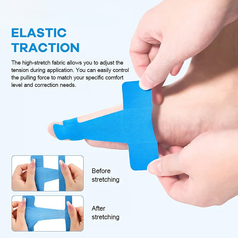 50% off – latest 2026 products👣Pre-cut Hallux Valgus Corrector Kinesiology Tape