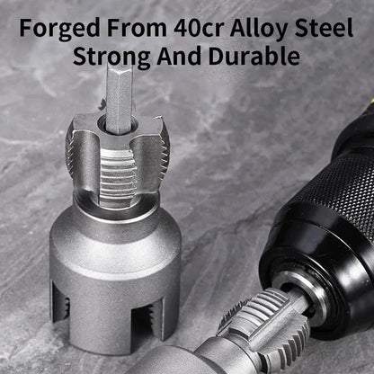Integrated Internal & External Pipe Threading Tool