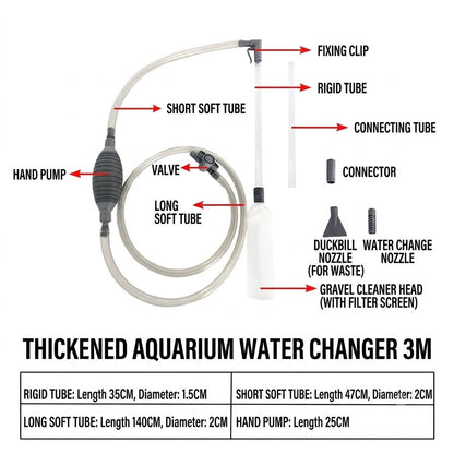 🔥First 50 customers enjoy a 50% discount for a limited time!🐟Electric aquarium substrate cleaner