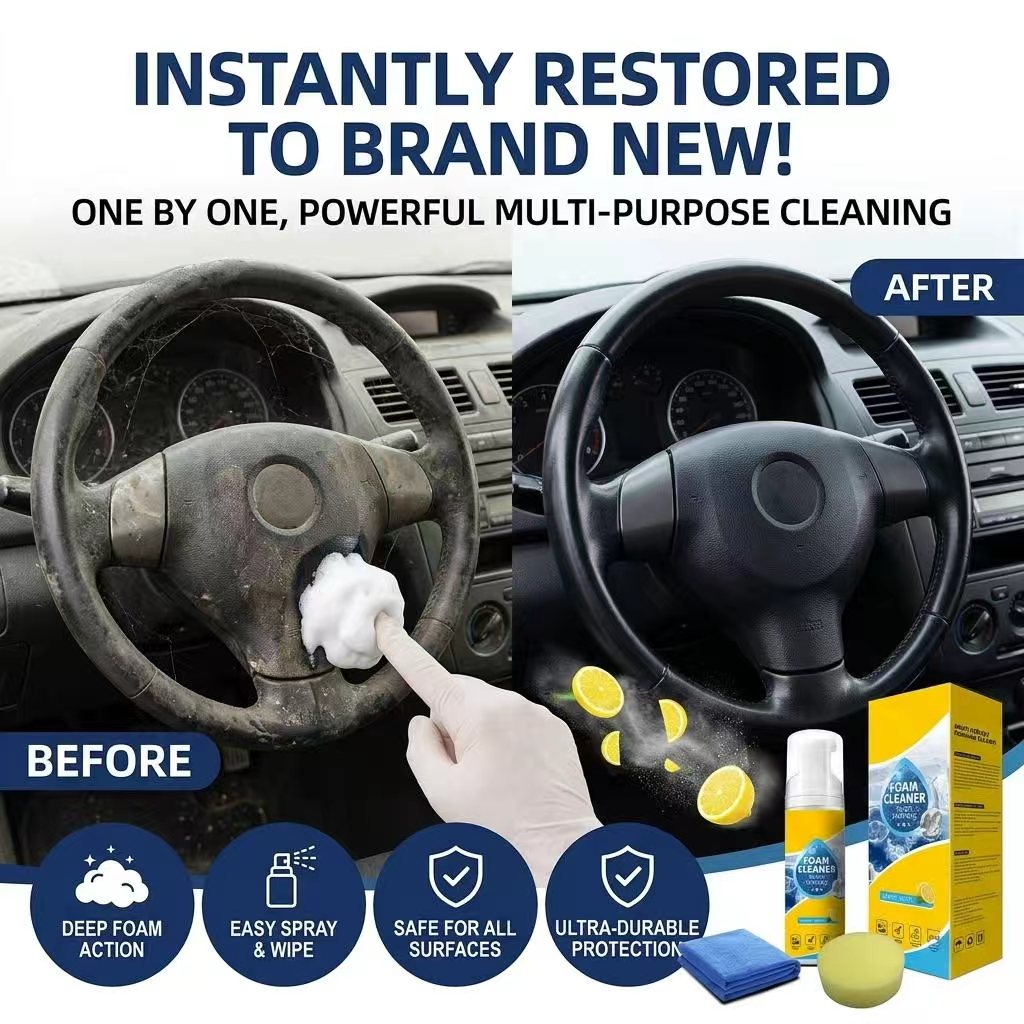🫧50% OFF💦4-in-1 Multi-Enzyme Foam Cleaner