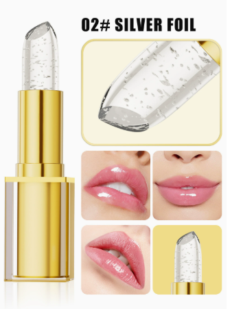 ✨Gilded Gold-Flecked Color Changing Lipstick｜Moisturizing & Hydrating, Personalized Lip Shade