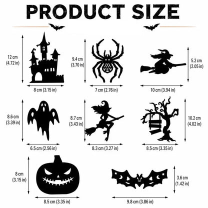 🎃 50% OFF Halloween LED Wall Light Stickers 👻 Peel & Stick Spooky Decor