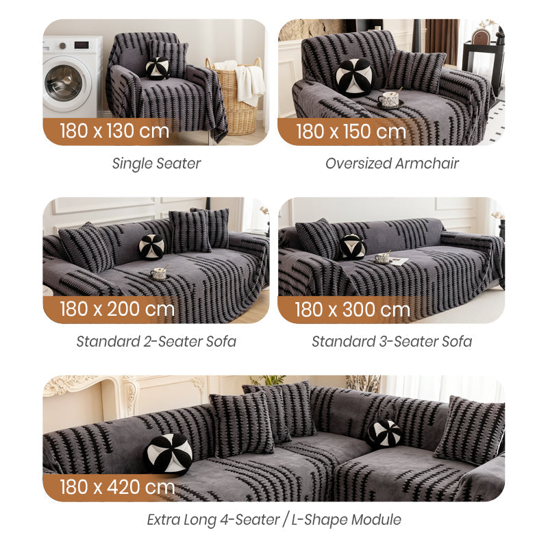 🎁2026 Collection🔥Soft Plush Non-Slip Couch Cover💖