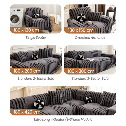 🎁2026 Collection🔥Soft Plush Non-Slip Couch Cover💖