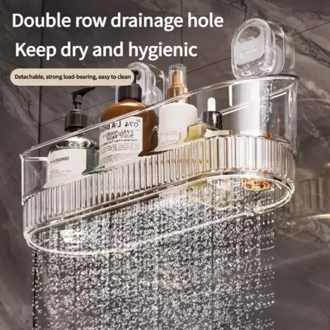 🔥30,000 units sold in June🔥 - No drilling required Waterproof Bathroom Organizer