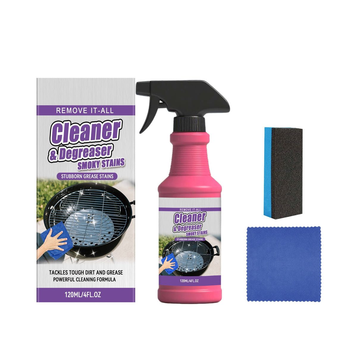 Buy 1 get 1 free 🔥High-performance spray against stubborn barbecue grease
