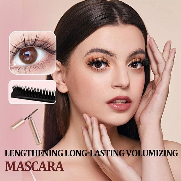 🥳 Buy One,Get one free: 💞 Over 50,000 sold! 👁️✨ Keep your lashes looking stunning all day—waterproof, sweat-proof, and smudge-proof! Achieve a natural look with added length and volume. 💖💃