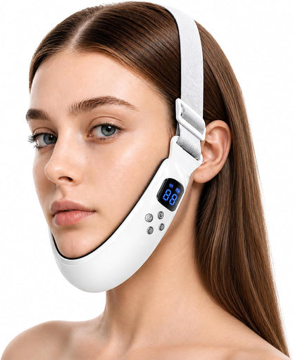 💆‍♀️Electric V-Face Machine | 6 Modes 12 Gears for Jawline & Double Chin