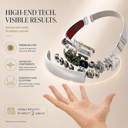 💆‍♀️Electric V-Face Machine | 6 Modes 12 Gears for Jawline & Double Chin