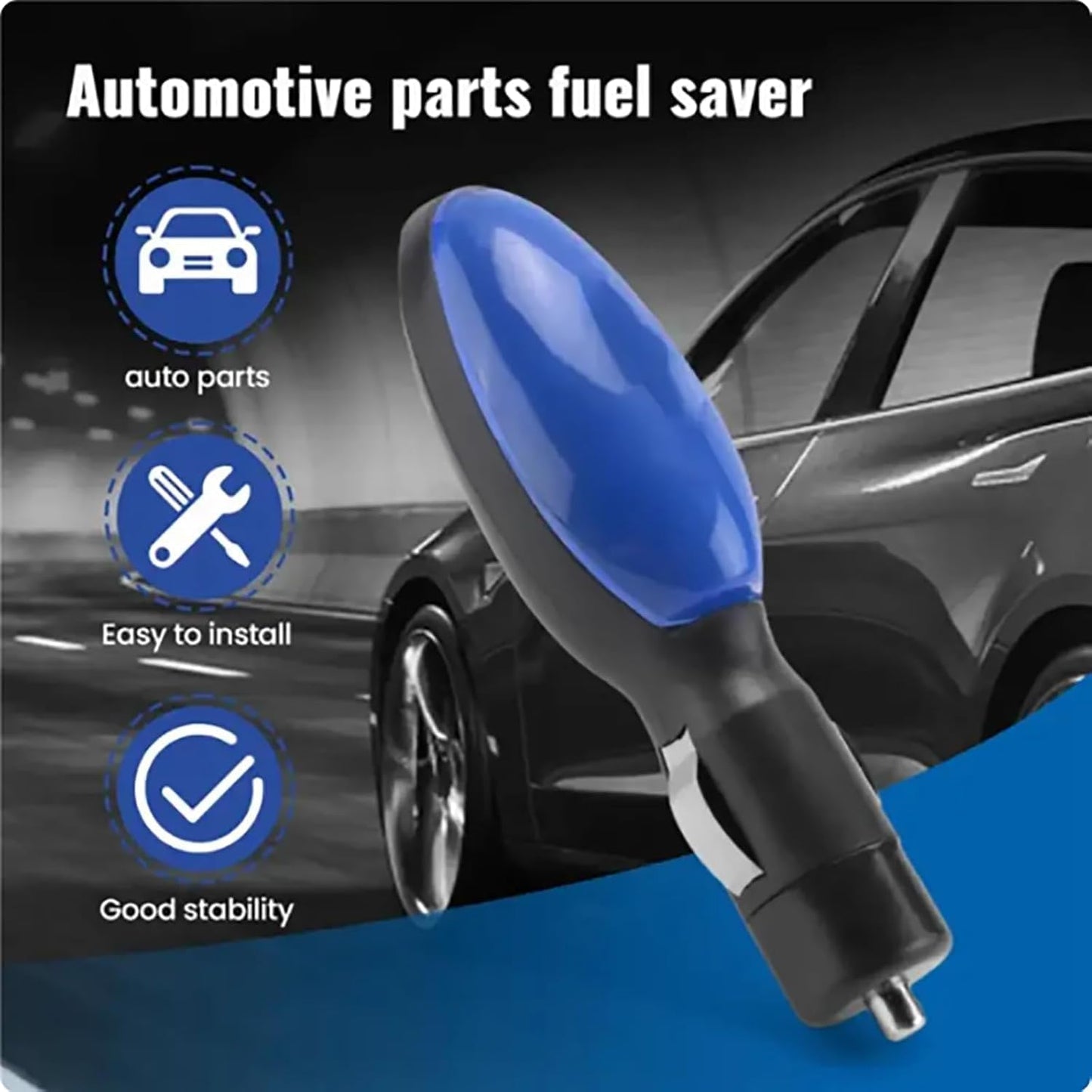 🚗Saves 49% on fuel consumption. — Plug-and-Play Fuel Saver: Drive Further, Improve Fuel Efficiency