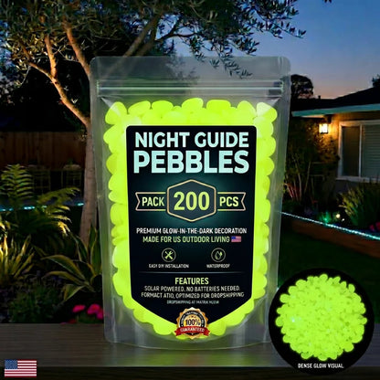 💥50%OFF💥🌈Colorful Glow-in-the-Dark Garden Stones