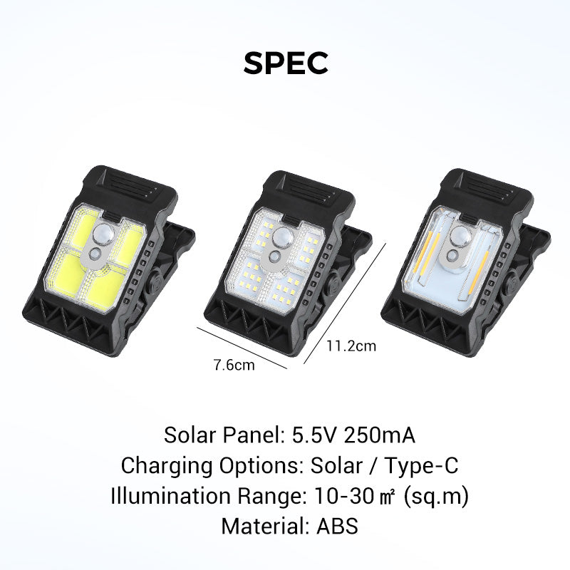 💡This Month's Hot Selling Item - 50% Off - Outdoor Solar Clip-on Light