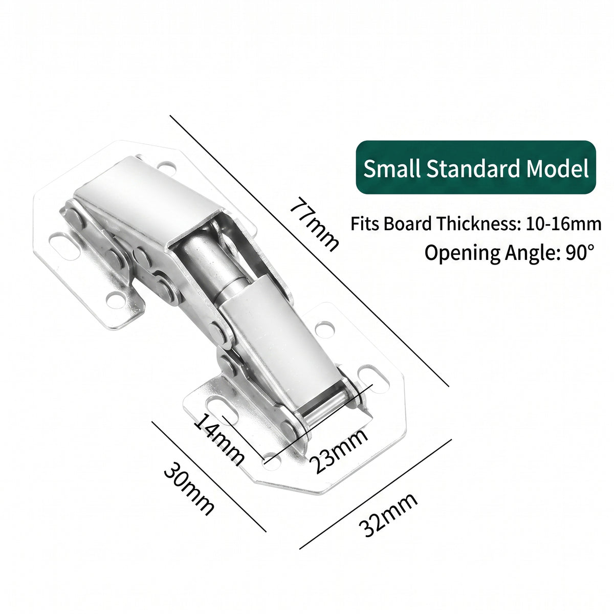 Limited-time 50% off, buy one get one free, no-drill bridge-type cabinet hinges