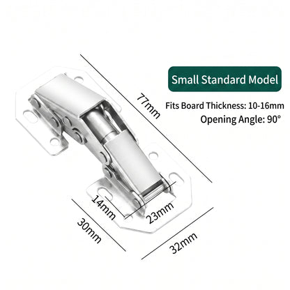 Limited-time 50% off, buy one get one free, no-drill bridge-type cabinet hinges