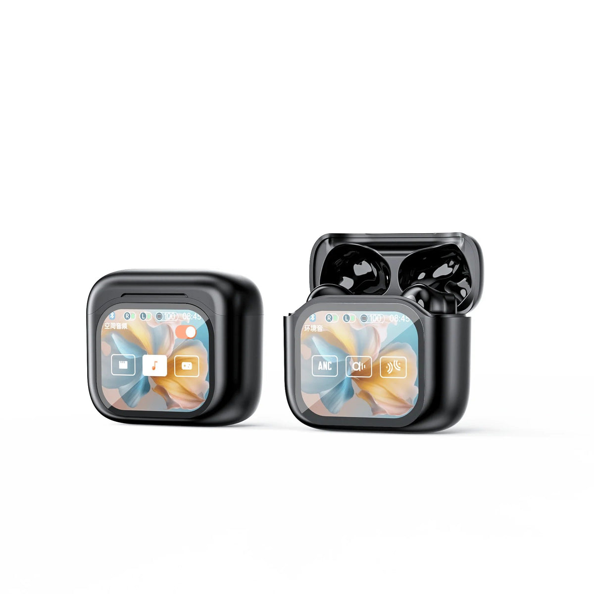 🎁🔥Wireless Bluetooth translation earbuds with LED display (compatible with iOS and Android devices)