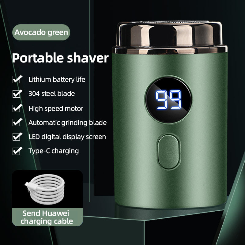 🔥Hot Deal: 50% OFF🔥Powerful Mini Electric Shaver for Men with Digital Display