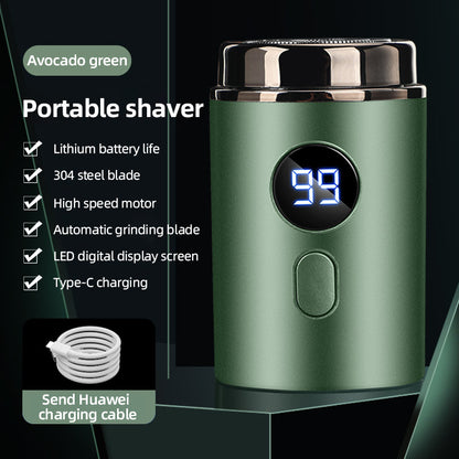 🔥Hot Deal: 50% OFF🔥Powerful Mini Electric Shaver for Men with Digital Display