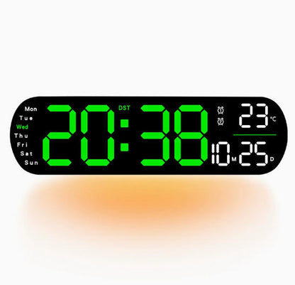 📢📢50% KORTING !! ⏰Multifunctionele decoratieve LED digitale wandklok